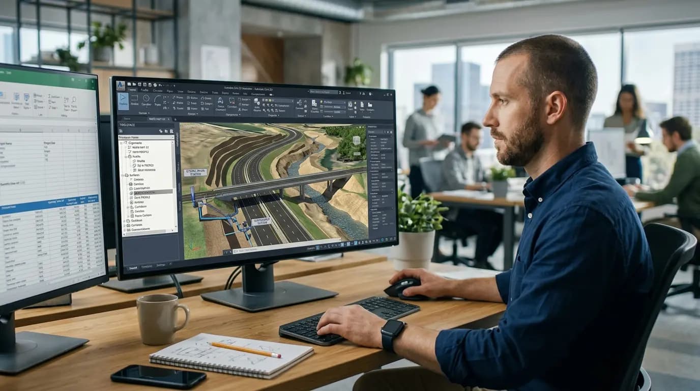 7 errores al modelar corredores en Civil 3D y cómo evitarlos